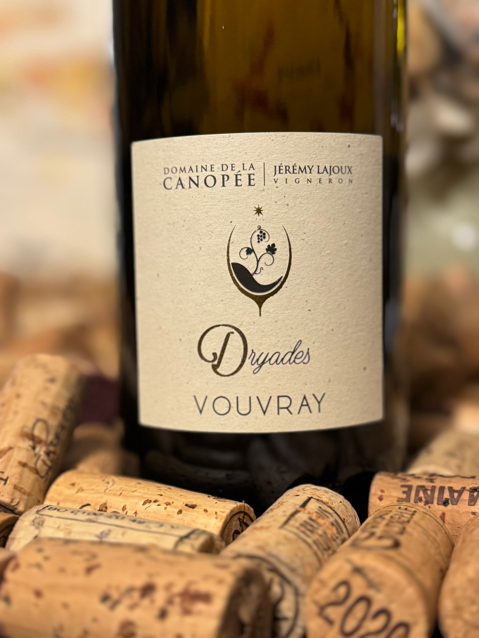 vouvray sec "clairière" 2022 domaine de la canopée vouvray sec "clairière" 2022 domaine de la canopée
