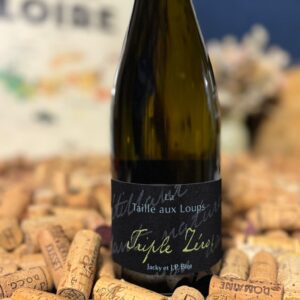 montlouis sur loire pétillant "triple zéro" domaine de la taille aux loups