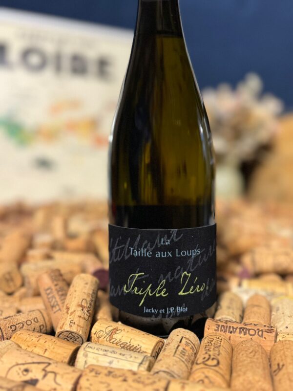 montlouis sur loire pétillant "triple zéro" domaine de la taille aux loups