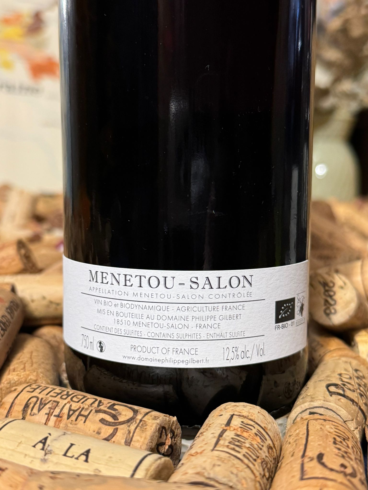 menetou salon rouge « clos des treilles » 2022 domaine philippe gilbert menetou salon rouge « clos des treilles » 2022 domaine philippe gilbert
