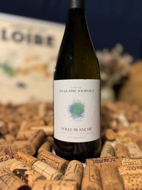gros plant du pays nantais "folle blanches" domaine les quatre journaux