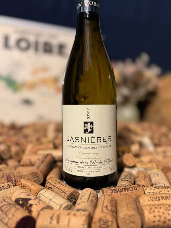 jasnières 2022 " élevage long" domaine de la roche bleue