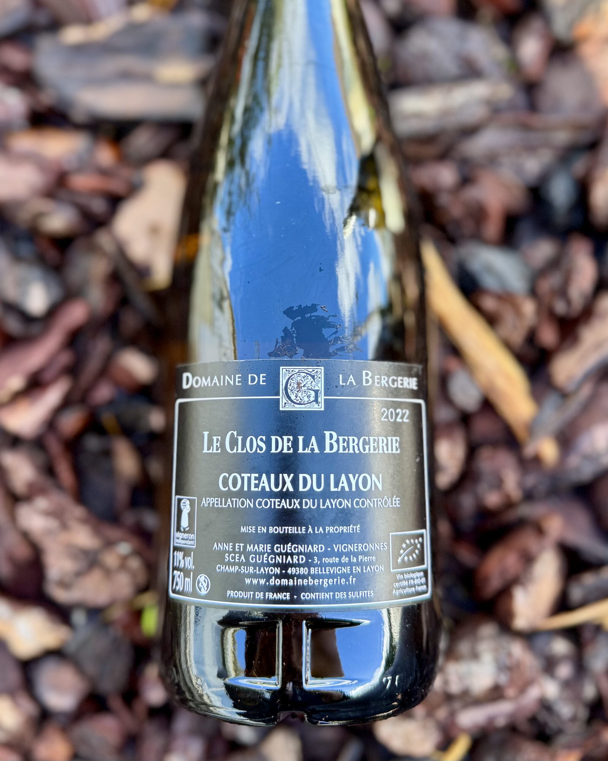 côteaux du layon "le clos de la bergerie" 2022 domaine de la bergerie côteaux du layon "le clos de la bergerie" 2022 domaine de la bergerie