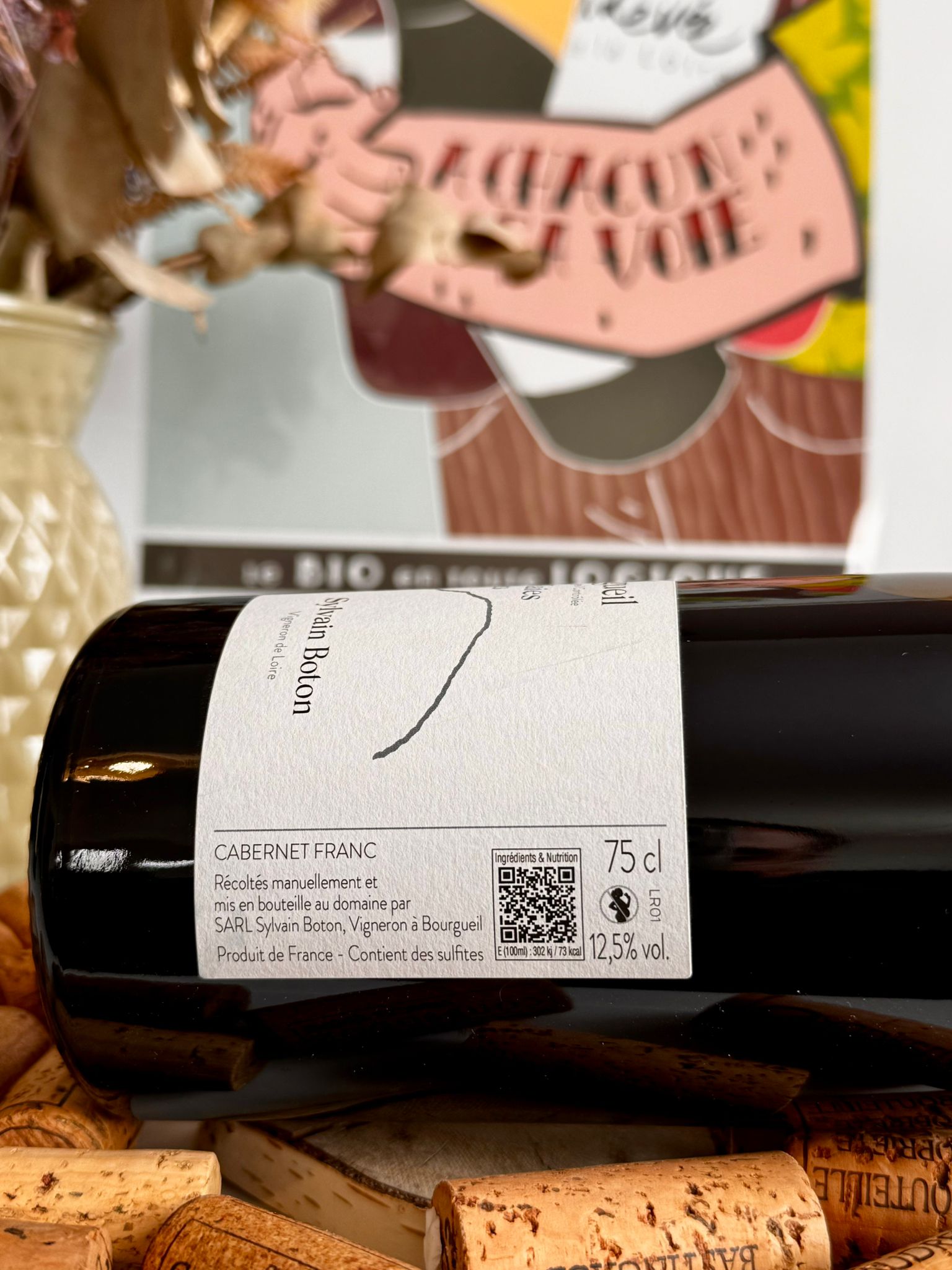 aoc bourgueil "les haies" 2023 sylvain boton aoc bourgueil "les haies" 2023 sylvain boton