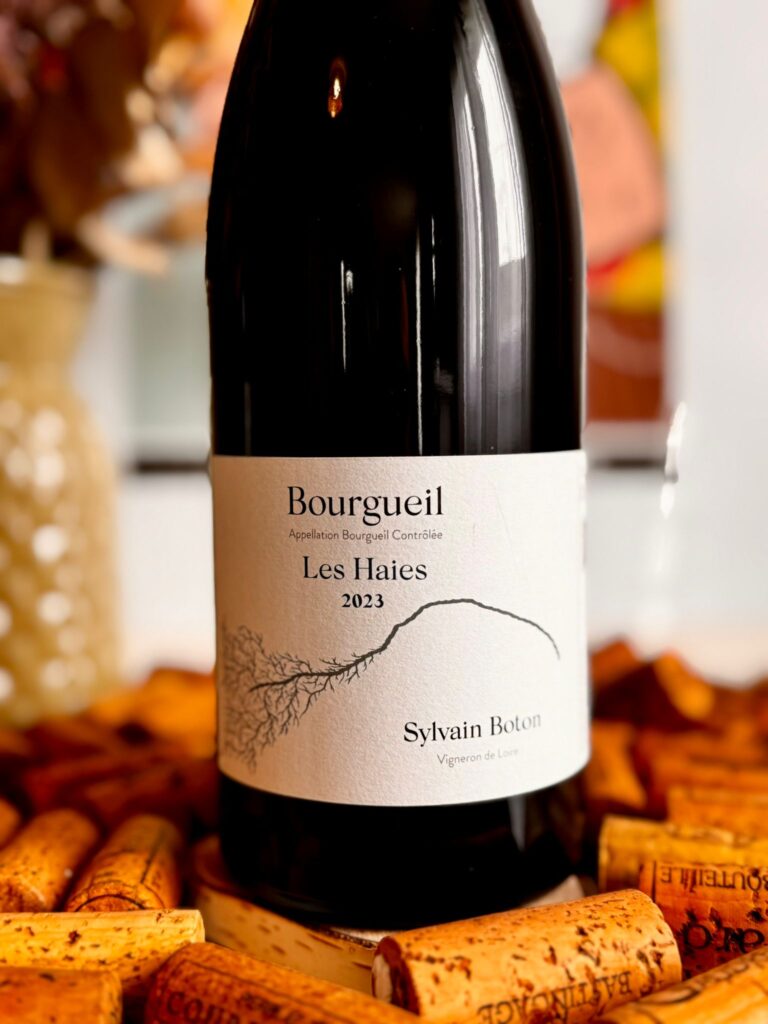 aoc bourgueil "les haies" 2023 sylvain boton