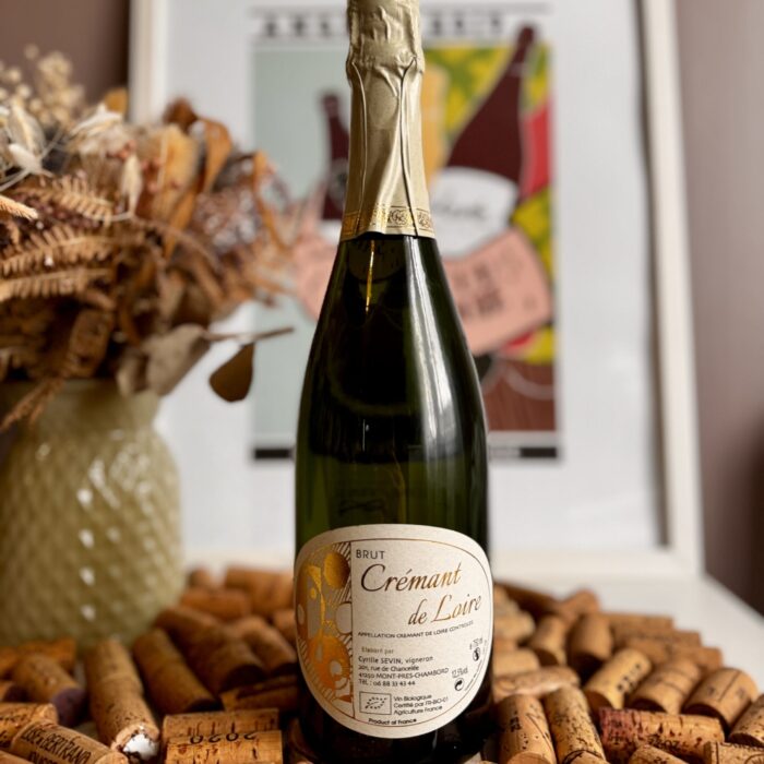 Domaine Cyrille Sevin aoc crémant de loire non dosé 2020 cyrille sevin