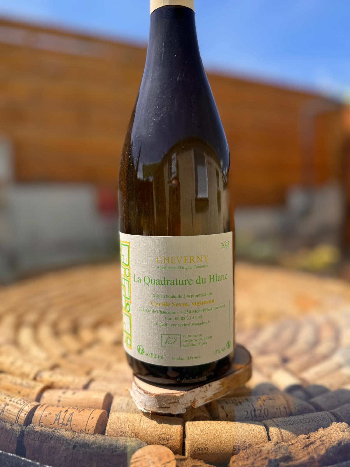 aoc cheverny rouge "la quadrature du rouge" 2024 cyrille sevin aoc cheverny rouge "la quadrature du rouge" 2024 cyrille sevin