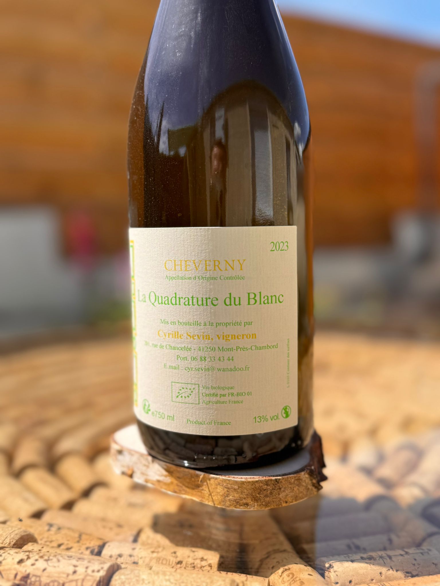 aoc cheverny rouge "la quadrature du rouge" 2024 cyrille sevin aoc cheverny rouge "la quadrature du rouge" 2024 cyrille sevin