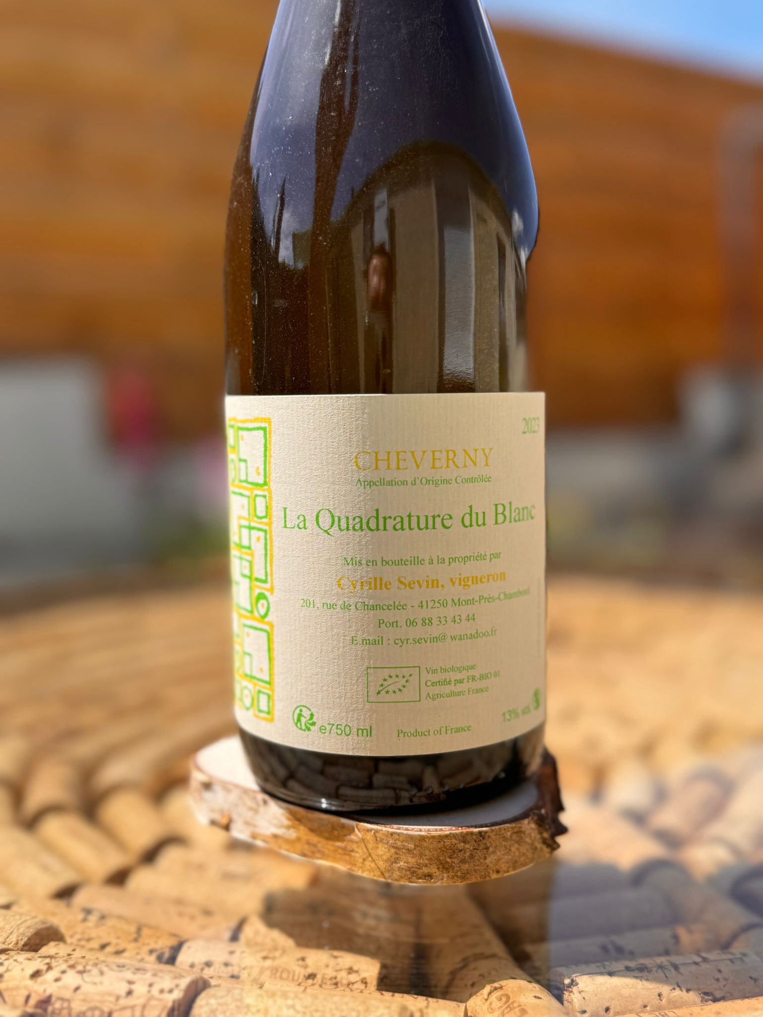 aoc cheverny rouge "la quadrature du rouge" 2024 cyrille sevin aoc cheverny rouge "la quadrature du rouge" 2024 cyrille sevin