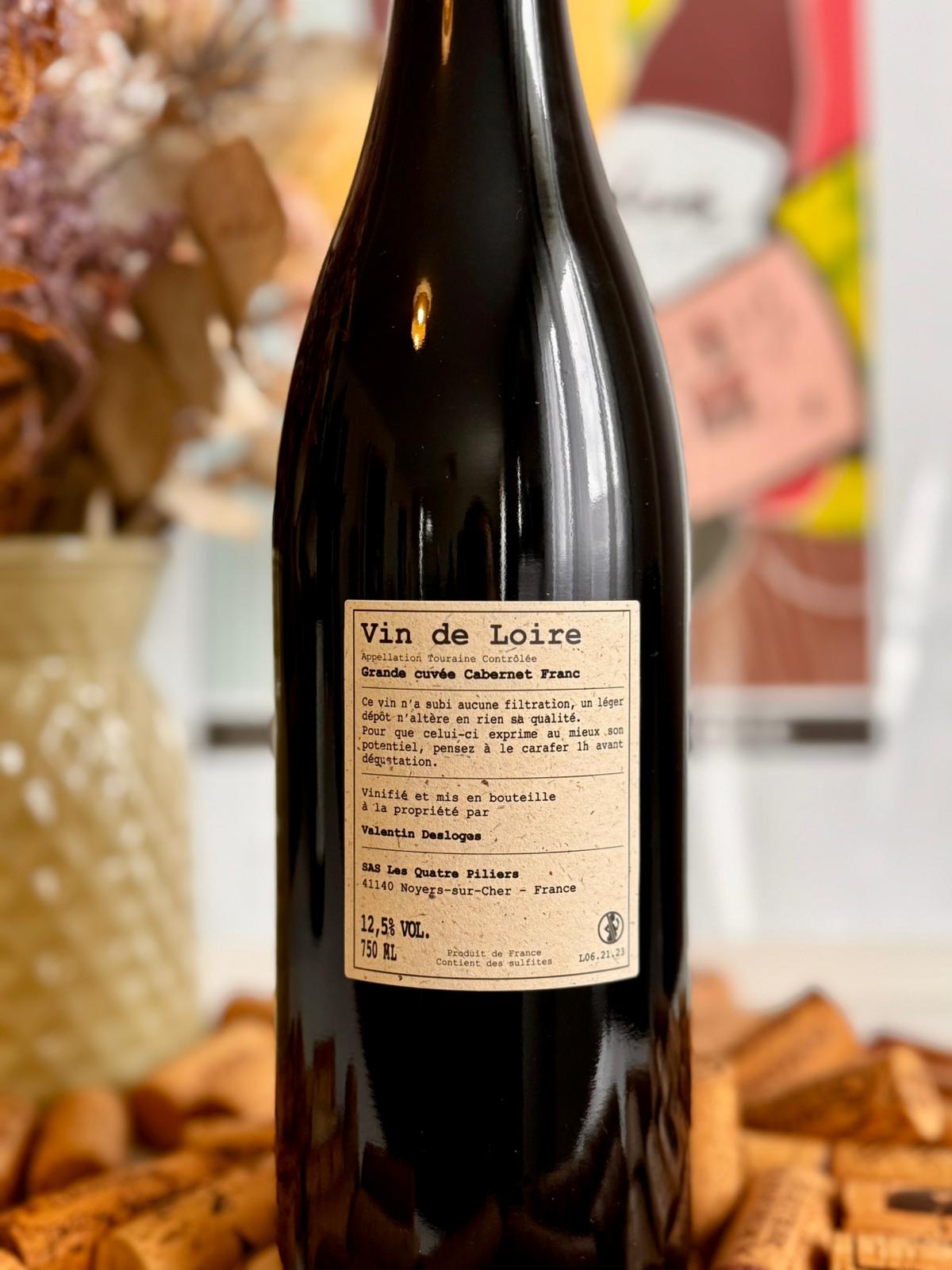 aop touraine sauvignon "ancrage" 2025 les quatre piliers aop touraine sauvignon "ancrage" 2025 les quatre piliers