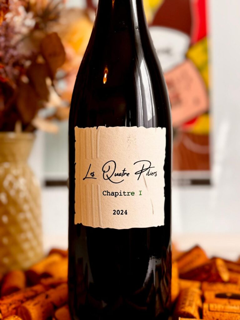 aop touraine sauvignon "ancrage" 2025 les quatre piliers