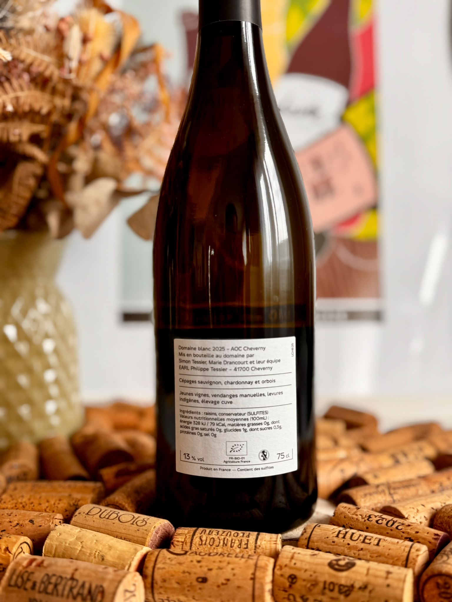 aop cheverny blanc 2025 domaine tessier aop cheverny blanc 2025 domaine tessier